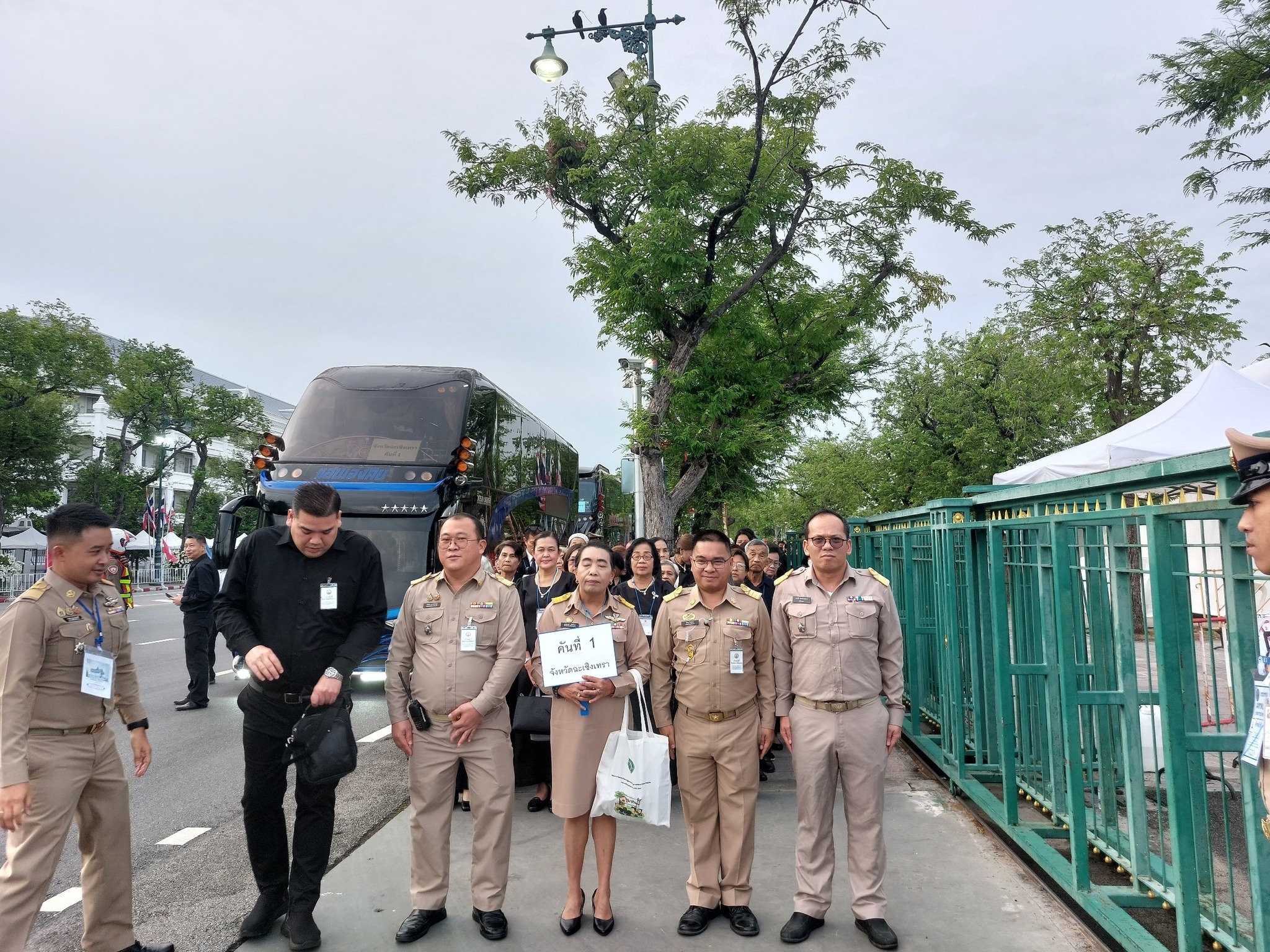 รายงานบรรยากาศ  18 พฤศจิกายน 2568 ณ บริเวณทางเข้าจุดพักคอยที่ 2